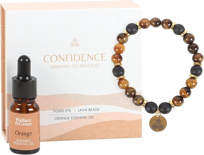 CRYSTAL ESSENTIAL OIL BRACELET SET