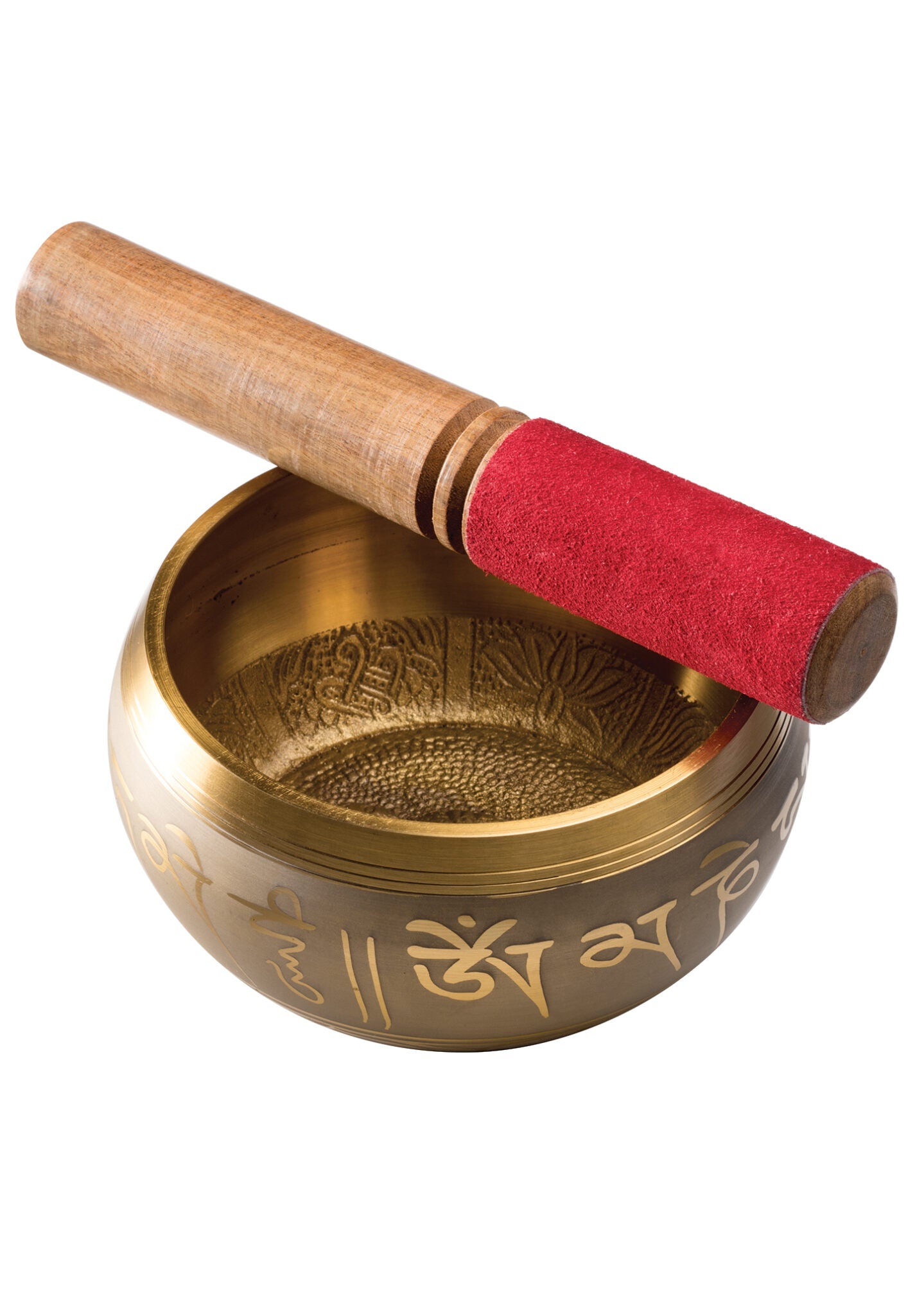 BRASS BUDDHA SINGING BOWL