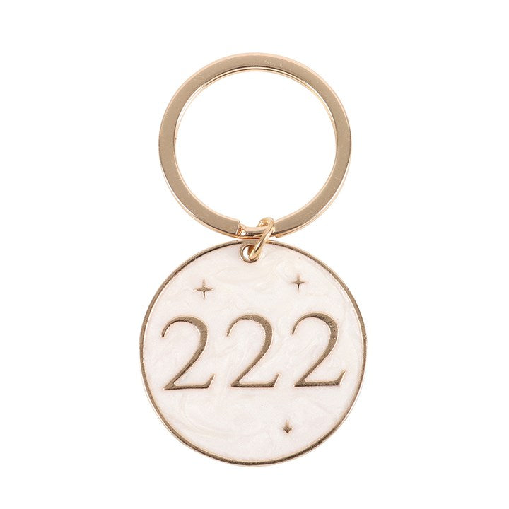 ANGEL NUMBER KEYRING