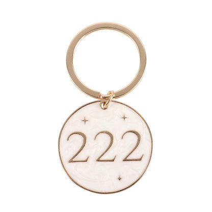 ANGEL NUMBER KEYRING