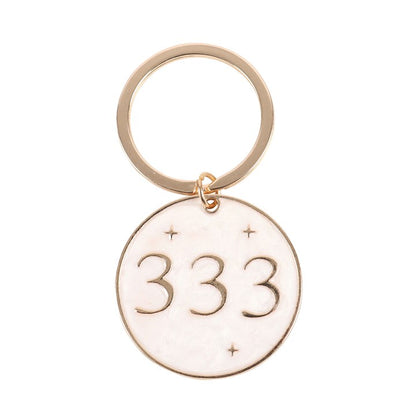 ANGEL NUMBER KEYRING