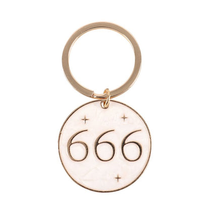 ANGEL NUMBER KEYRING