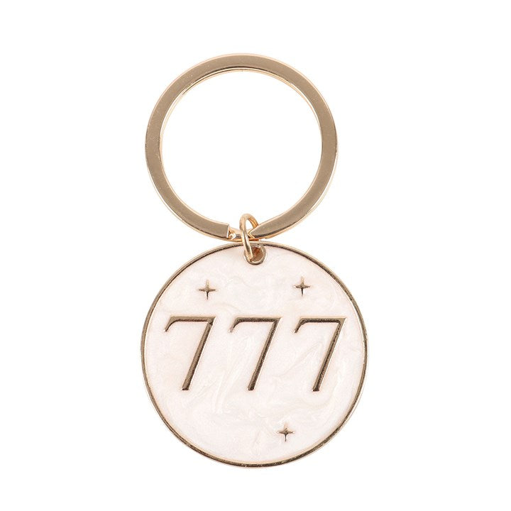 ANGEL NUMBER KEYRING